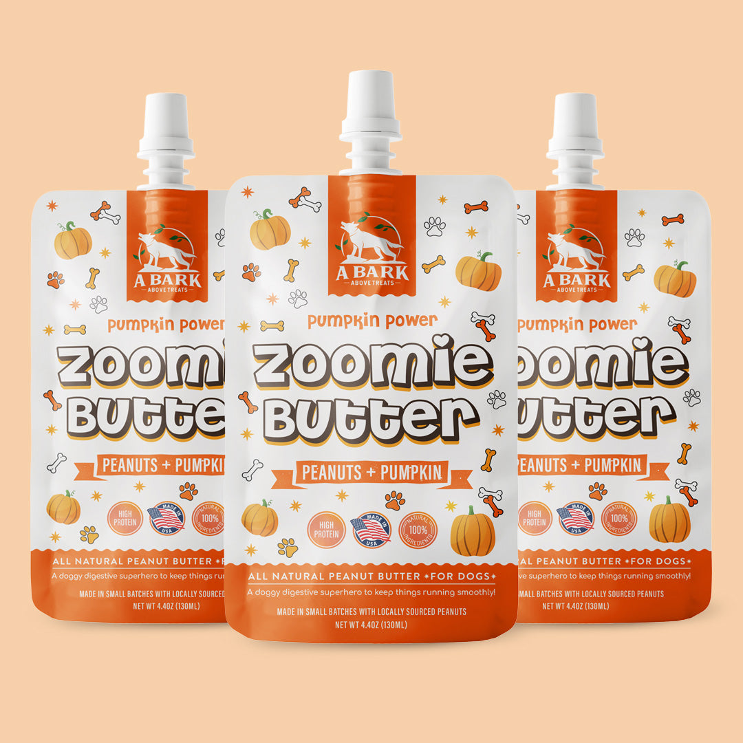(3-Pack) Pumpkin Power Zoomie Butter Squeeze Packs