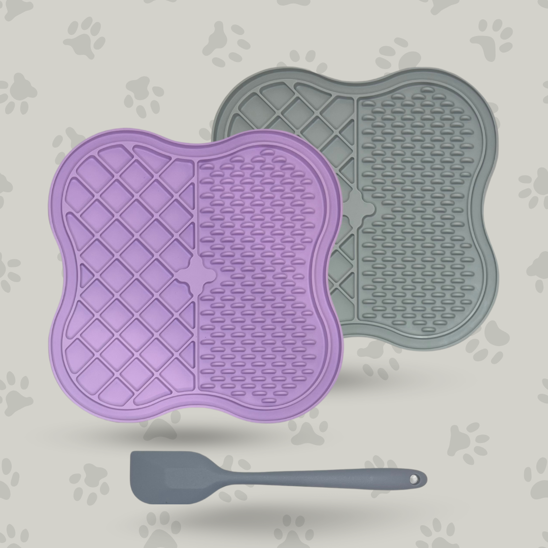 Slobbertastic Wavy Lick Mat Pack