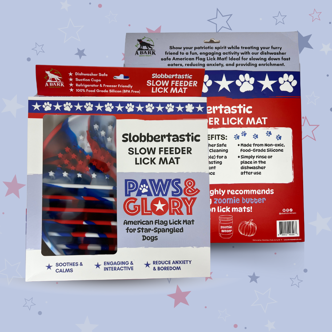 American Flag Lick Mats