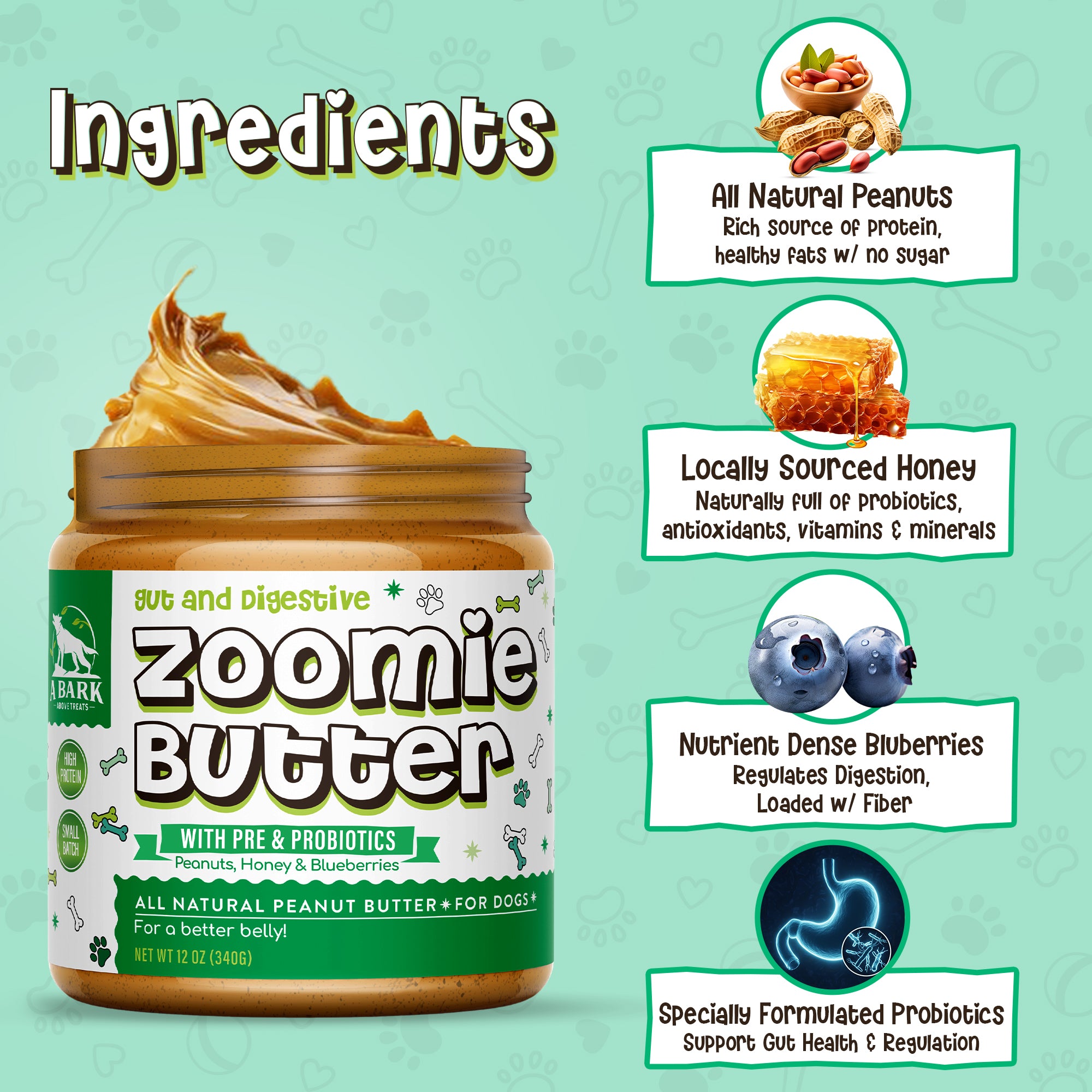 Zoomie Butter: Gut & Digestive