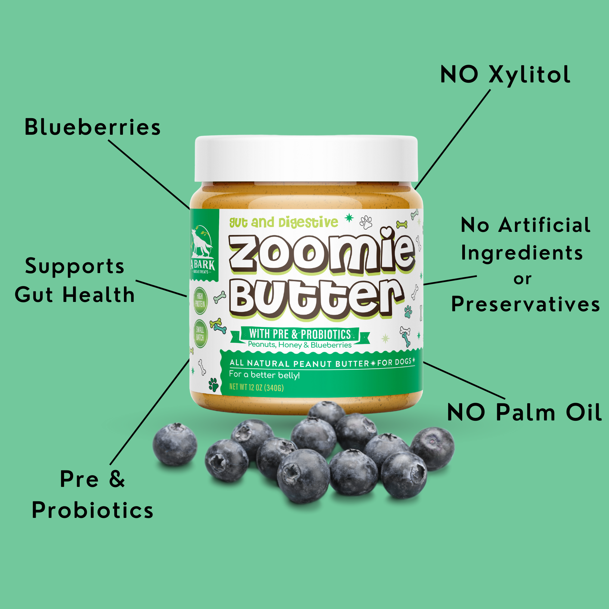 Bundle: Stress & Anxiety + Gut & Digestive Zoomie Butters