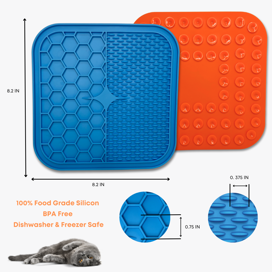 LICK MAT PACK (2 Mats + Spatula)