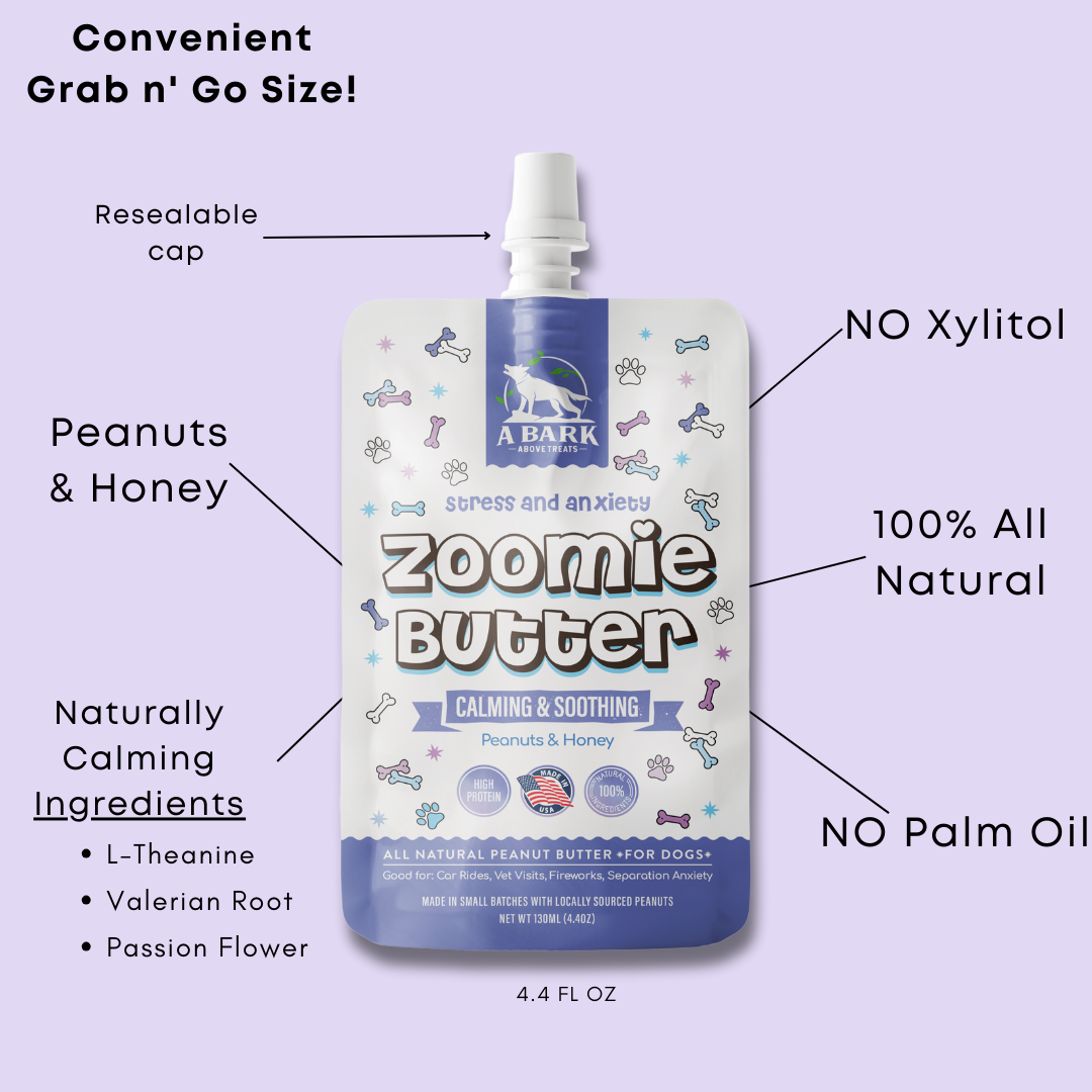 Stress and Anxiety Zoomie Butter Squeeze Pack