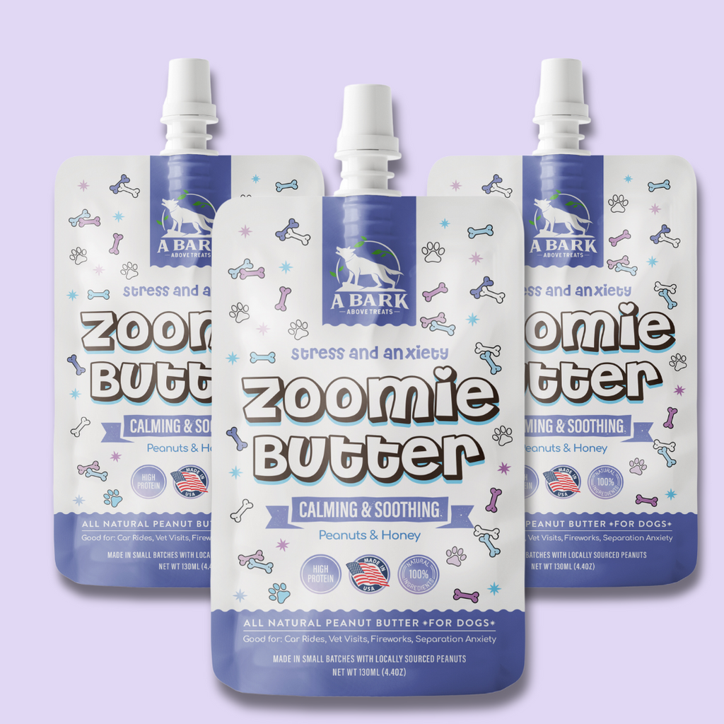 Zoomie Butter Squeeze Pack + Lick Mat Pack – A Bark Above Treats