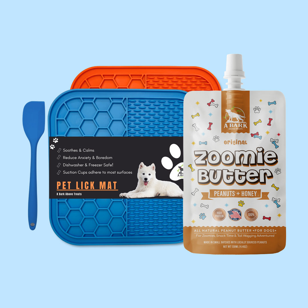 Zoomie Butter Squeeze Pack + Lick Mat Pack