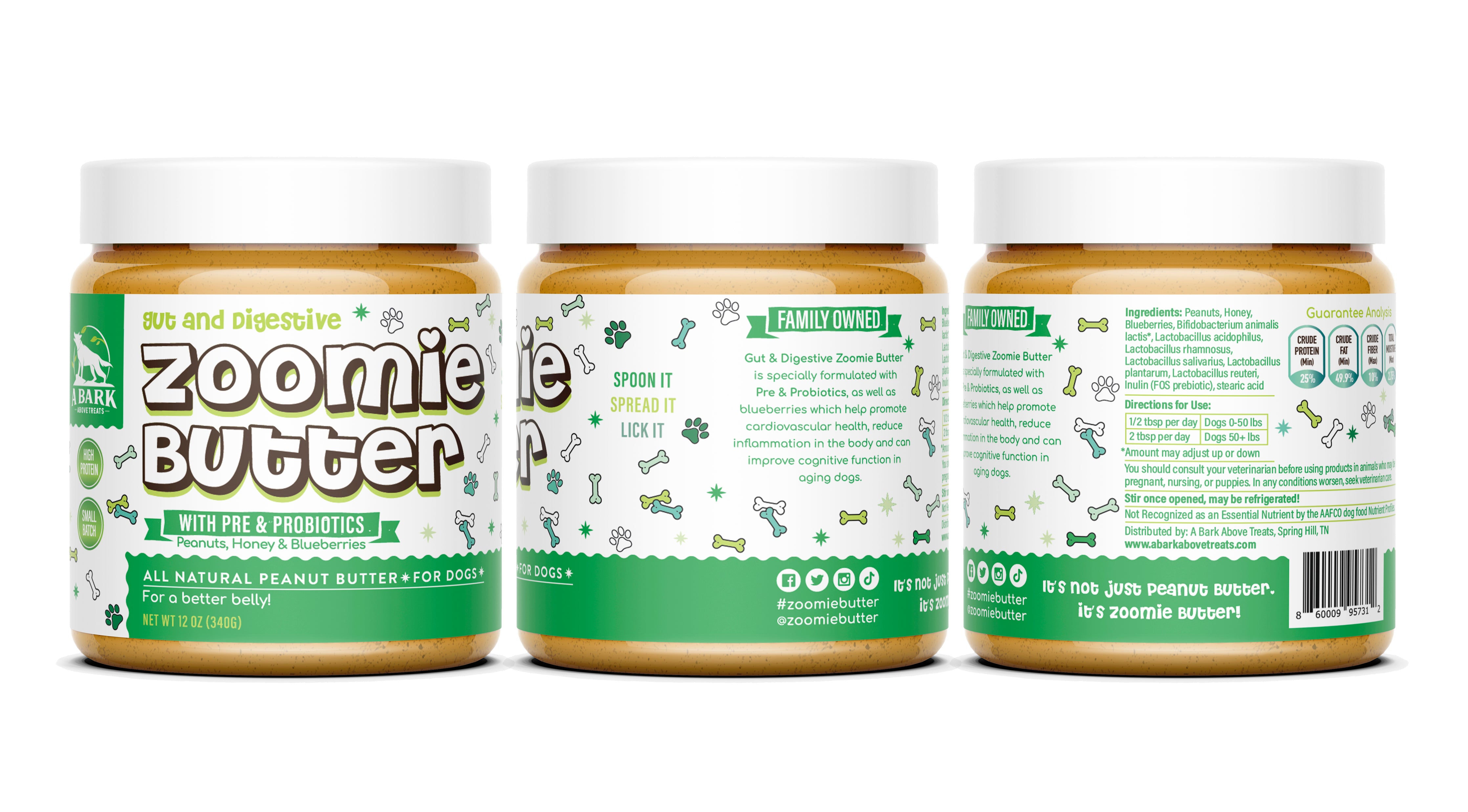 Bundle: Stress & Anxiety + Gut & Digestive Zoomie Butters