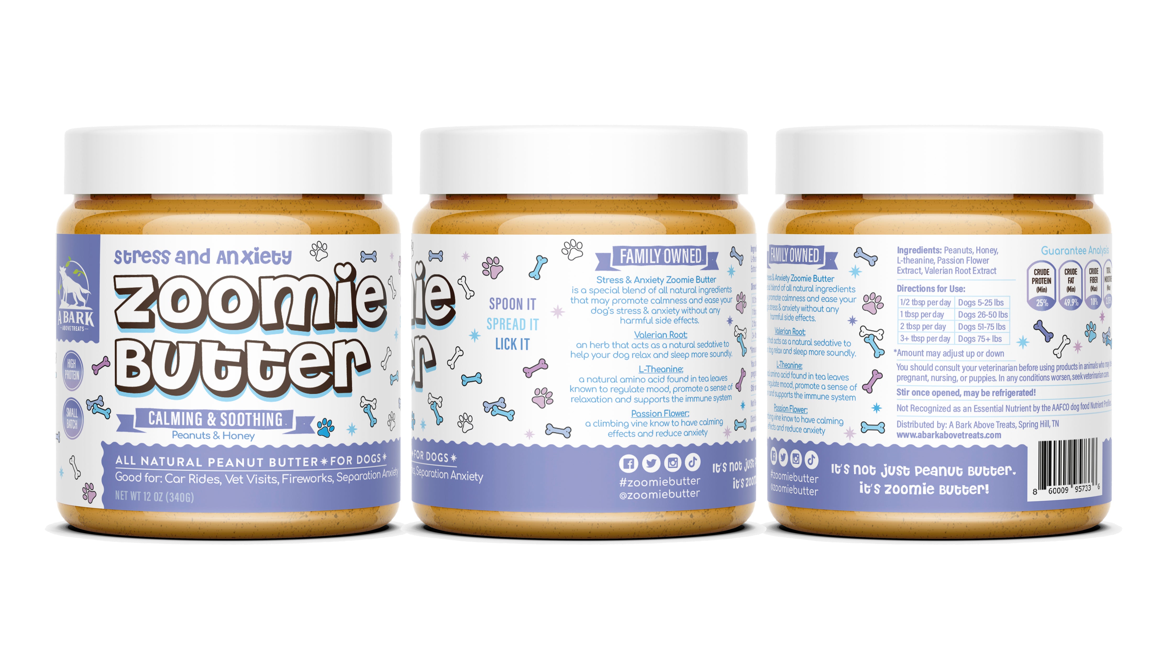 Bundle: Stress & Anxiety + Gut & Digestive Zoomie Butters